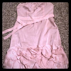 Blush Dress adorable! The ruffles make the dress!